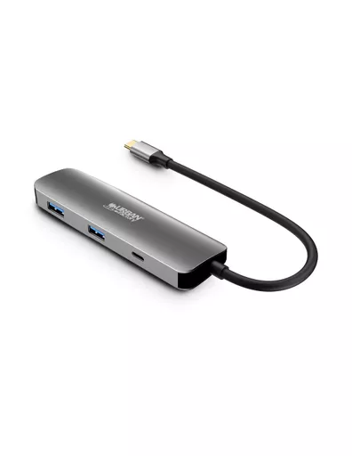 Urban Factory MHC40UF laptop dock/port replicator Wired USB 3.2 Gen 1 (3.1 Gen 1) Type-C Grey