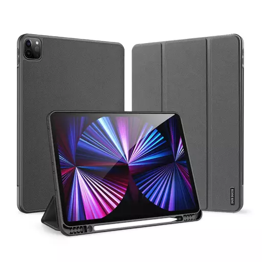 Dux Ducis - Domo Tablet Case for iPad Pro 12.9 (2020/2021/2022) - Black