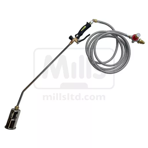 Gas Torch Lance with Regulator and 5m Braided Hose