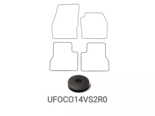 Ford Transit Connect DCIV SWB 2014-2024 Tailored Rubber Mats