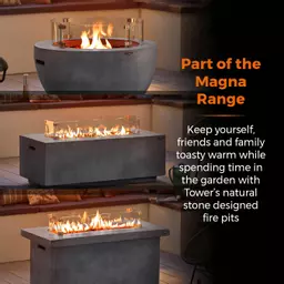 Round table top gas deals fire pit