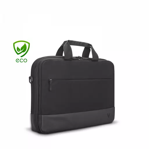 V7 CCP13-ECO-BLK notebook case 33 cm (13") Briefcase Black