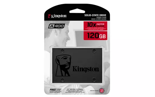 Kingston Technology A400 2.5" 120 GB Serial ATA III TLC