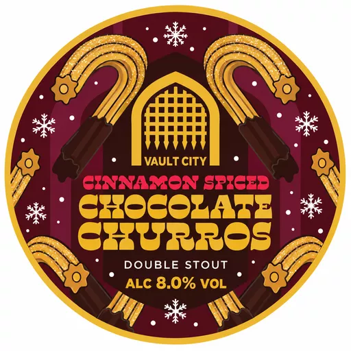 Vault City Cinnamon Spiced Chocolate Churros