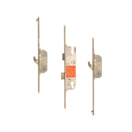 GU Lever Operated Latch & Deadbolt - 2 Short Hook 2 Outboard Roller