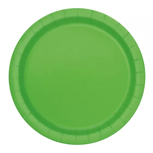 Lime Green Paper Plates