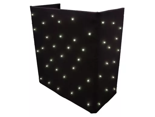 Ultimax Warm White LED Starcloth for Combi DJ Booth
