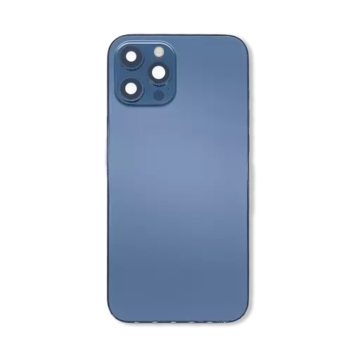 Back Housing With Internal Parts (Pacific Blue) (No Logo) - For iPhone 12 Pro Max