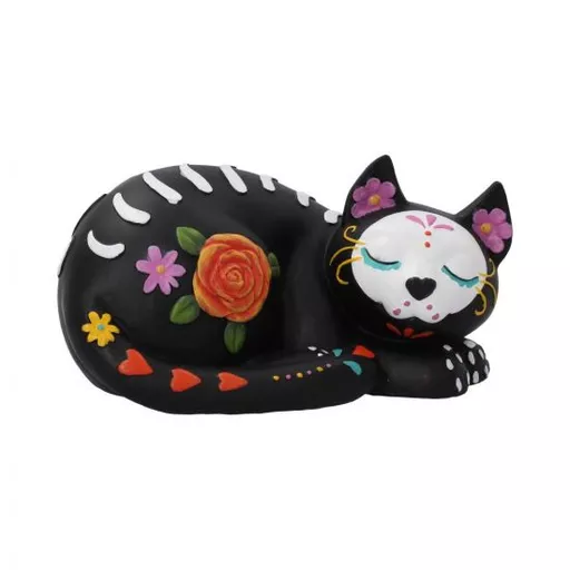 Day of the Dead Sleepy Cat