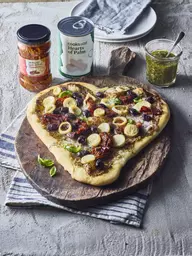 Vegan Love Pizza with Hearts of Palm