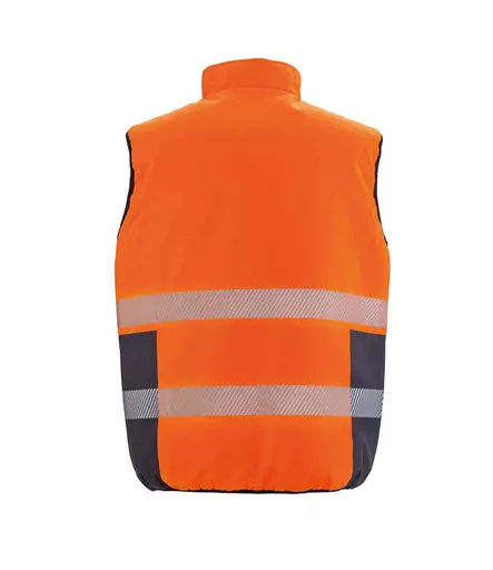 Result Safe-Guard Reversible Soft Padded Gilet