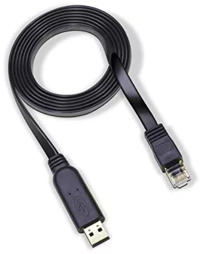 HPE Aruba Networking USBA-RJ45 PC-to-Switch PIN6TX-3RX 2.5m Cable