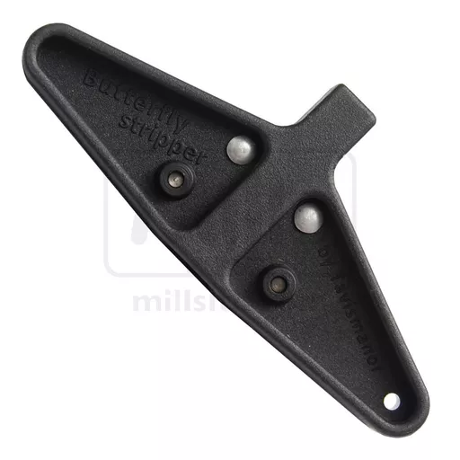 Black Butterfly Dropwire 16 CW1846 Cable Sheath Splitter for Hybrid Overhead Dropcable