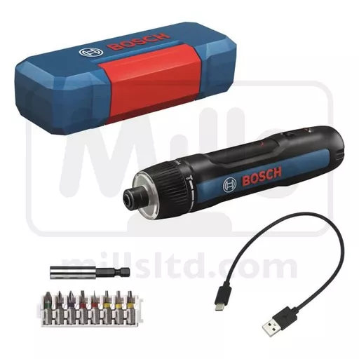 Bosch GO (Gen 3) Cordless Screw Driver - 8 Piece Bit Set