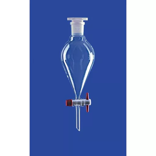 Separatory funnel, 2000 ml, conical, with PTFE-plug