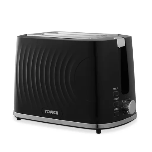 Sonar 2 Slice Textured Toaster