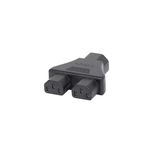 Adaptor IEC Male - 2 IEC Female 10A