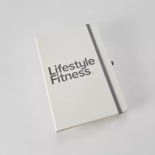 Lifestyle Fitness White Notepads