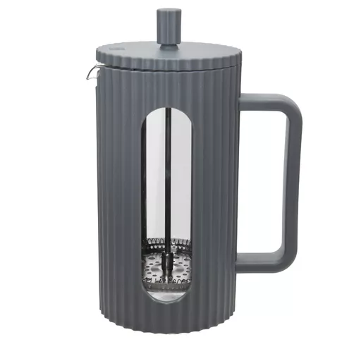 1000ml Ribbed Cafetiere
