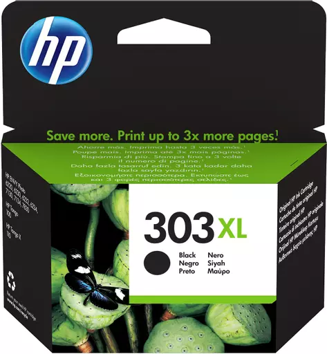 HP T6N04AE/303XL Printhead cartridge black high-capacity, 600 pages ISO/IEC 24711 12ml for HP Envy Photo 6230