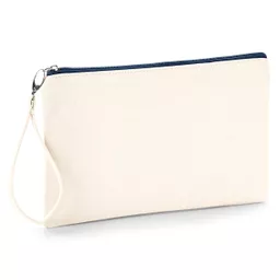 Canvas Wristlet Pouch