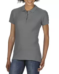Softstyle® Ladies' Double Pique Polo