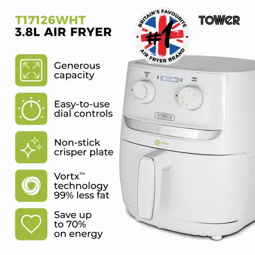 White tower air deals fryer