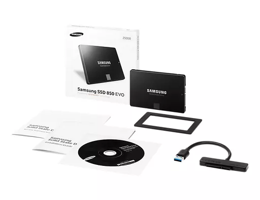 Samsung 850 EVO 2.5" 250 GB Serial ATA III MLC