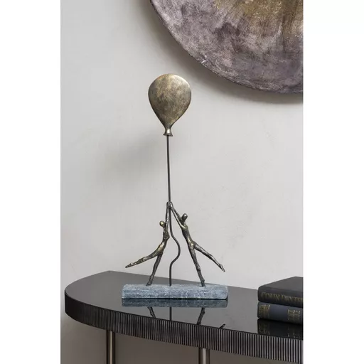 Bronze Fly Away Balloon Sculpture