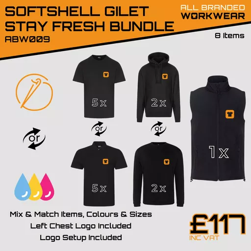 Softshell Gilet Stay Fresh Bundle