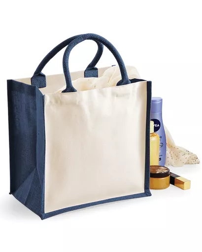 Printers' Midi Jute bag