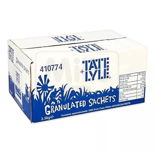 Tate & Lyle White Sugar Sachets Pk1000
