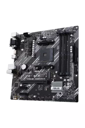 ASUS PRIME A520M-A II/CSM AMD A520 Socket AM4 micro ATX