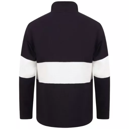 FrontRow_PanelledQuarterZip_NavyWhite_Back.png