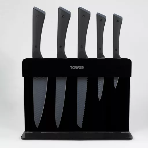 6 Piece Knife Set with Stand