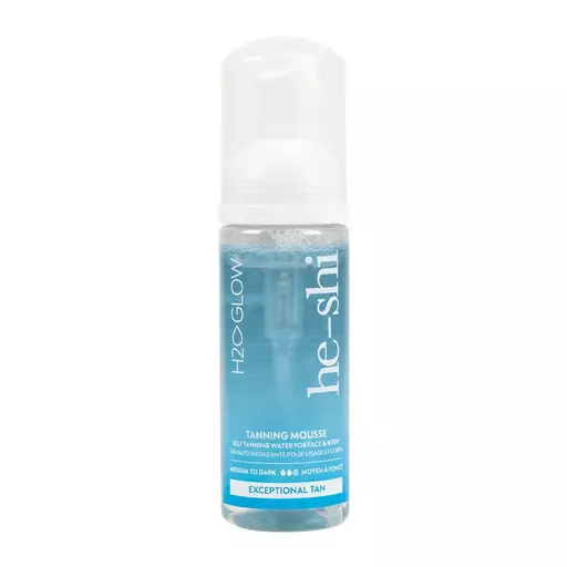 He-Shi H20 Glow Tanning Mousse Clear 150ml