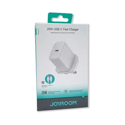 Joyroom - TCF11 25W USB-C Fast Charger Plug (White)