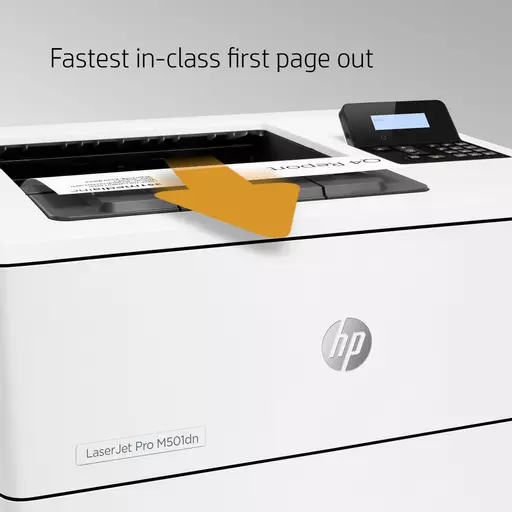 HP LaserJet Pro M501dn, Black and white, Printer for Business, Print, Two-sided printing