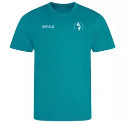 HeightsTrampolineAndGymnasticsClub_CoolTee(Technical)_Turquoise_Front.png
