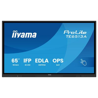 Photos - Television Iiyama 65"" PROLITE TE6513A-B1AG Interactive Display 