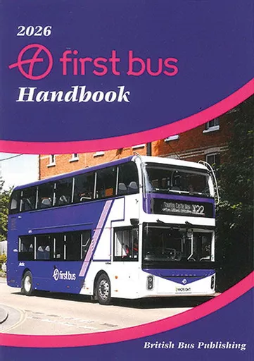 First Bus Handbook 2026 (British Bus Publishing)