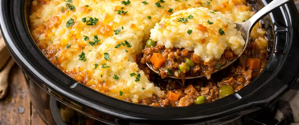 Slow Cooker Cottage Pie 