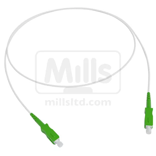 Patch SCAPC-SCAPC-G657A1-White 3MM-Telecom Grade 0.5M