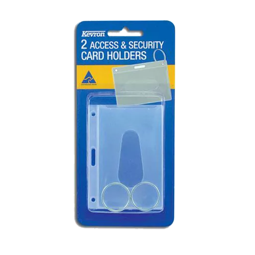 KEVRON ID18PP2 Clear Card Holder