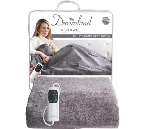 Dreamland Relaxwell Warming Electric Throw