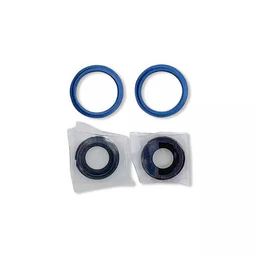 Rear Camera Glass Lens w/ Bracket (Blue) (2-Piece Set) (CERTIFIED) - For iPhone 13 / 13 Mini