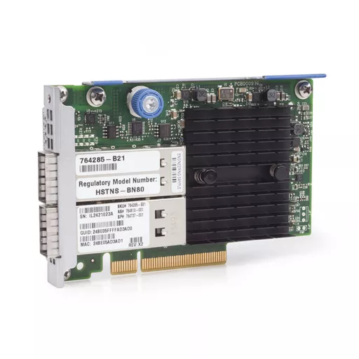 HPE InfiniBand FDR/Ethernet 10Gb/40Gb 2-port 544+FLR-QSFP Adapter Internal Ethernet / Fiber 40000 Mbit/s