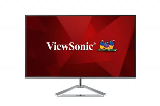 Viewsonic VX Series VX2476-SMH LED display 60.5 cm (23.8") 1920 x 1080 pixels Full HD Black, Silver