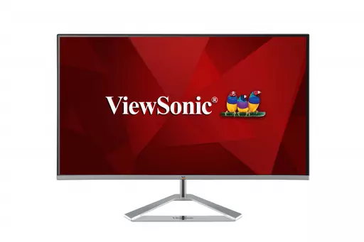 Viewsonic VX Series VX2476-SMH LED display 60.5 cm (23.8") 1920 x 1080 pixels Full HD Black, Silver