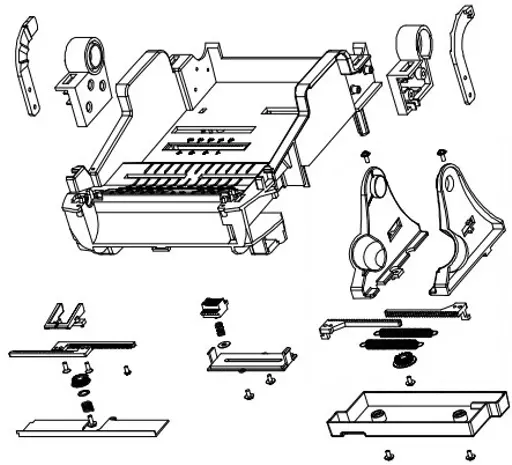 Datamax O'Neil DPR78-2899-01 printer/scanner spare part